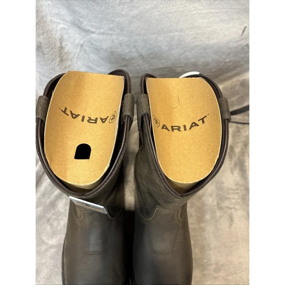 Ariat Stump Jumper WP Composite Toe Pull-On Work Boot 10048061 Men's 8.5 EE wide